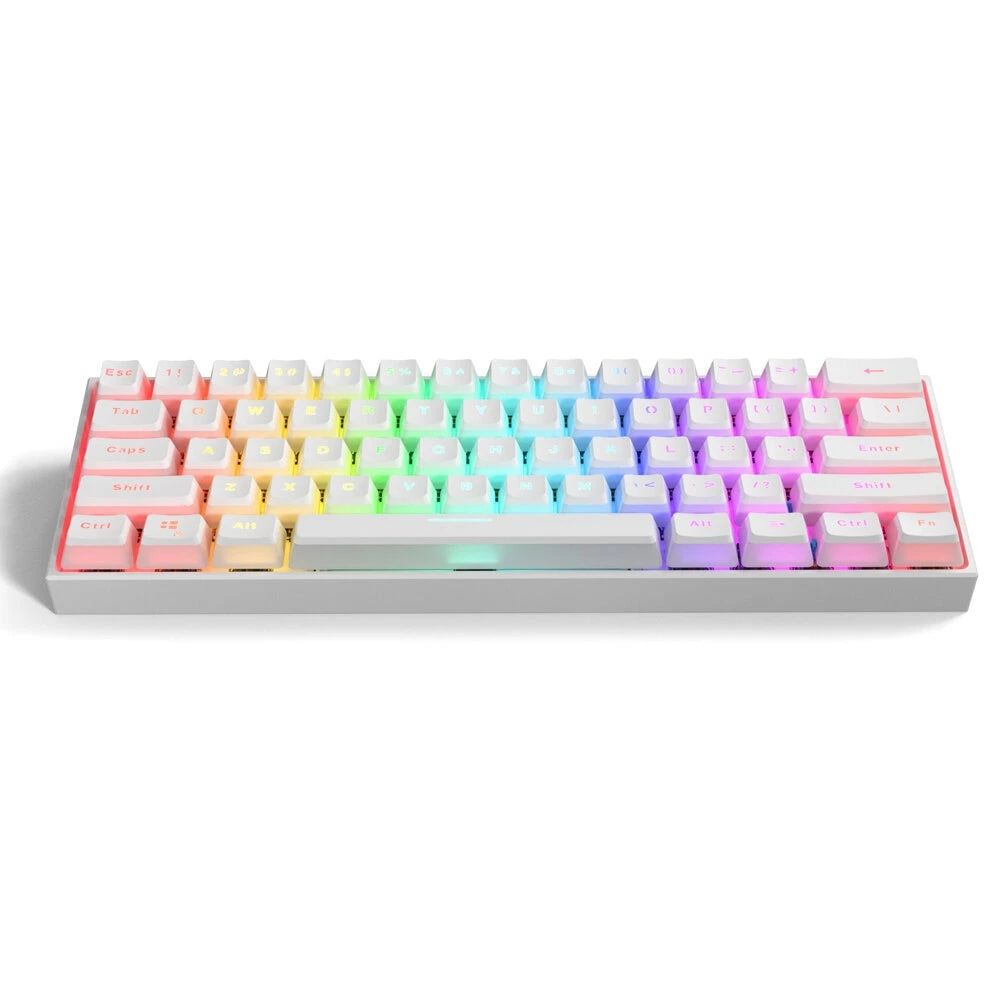 60% Mechanical Gaming Keyboard With Pudding deals Keycaps