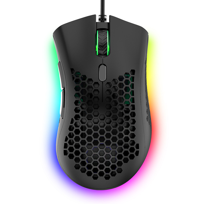 Wired Game Mouse 12000 FPS LightWeight Honeycomb Shell