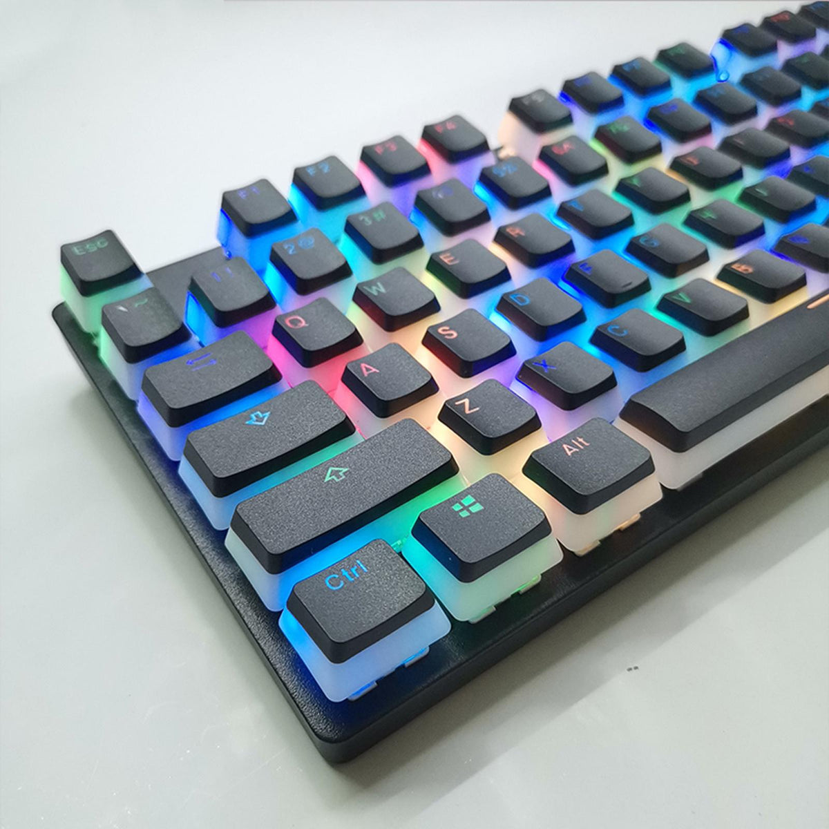 108 Keys Pudding Keycap Set For PC Gaming Mechanical Keyboard