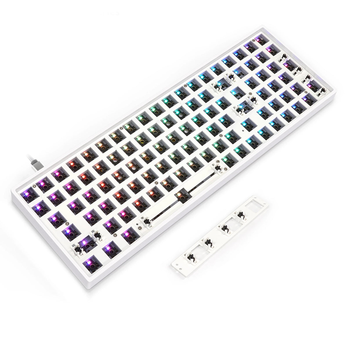 Mechanical Keyboard GK96 Lite Gasket Hot Swappable Programmable Bluetooth Wired