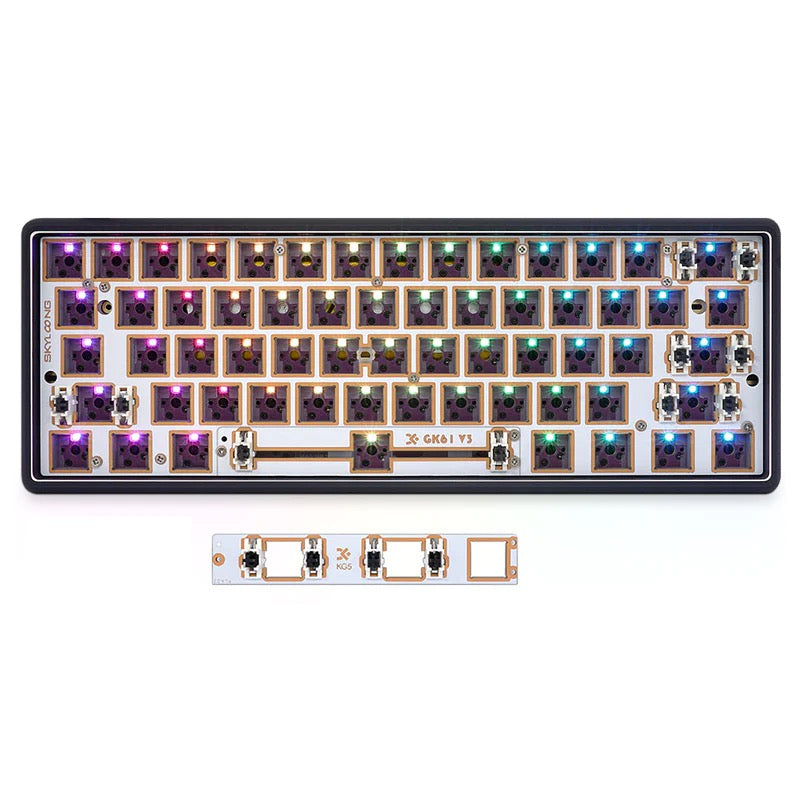 Mechanical Keyboard GK61 / Sk61 Lite Gasket DIY Keyboard Kit